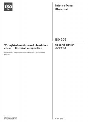ISO209：2024锻造铝和铝合金化学成分(图1)