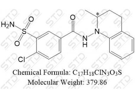 吲达帕胺杂质38 127662-48-0 C17H18ClN3O3S