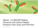 eBook : LC-MS/MS Makes Advance Cell Culture Media Analysis Fast, Easy and Effective