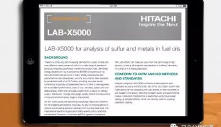 应用报告：Lab-X5000用于燃油中硫和金属分析