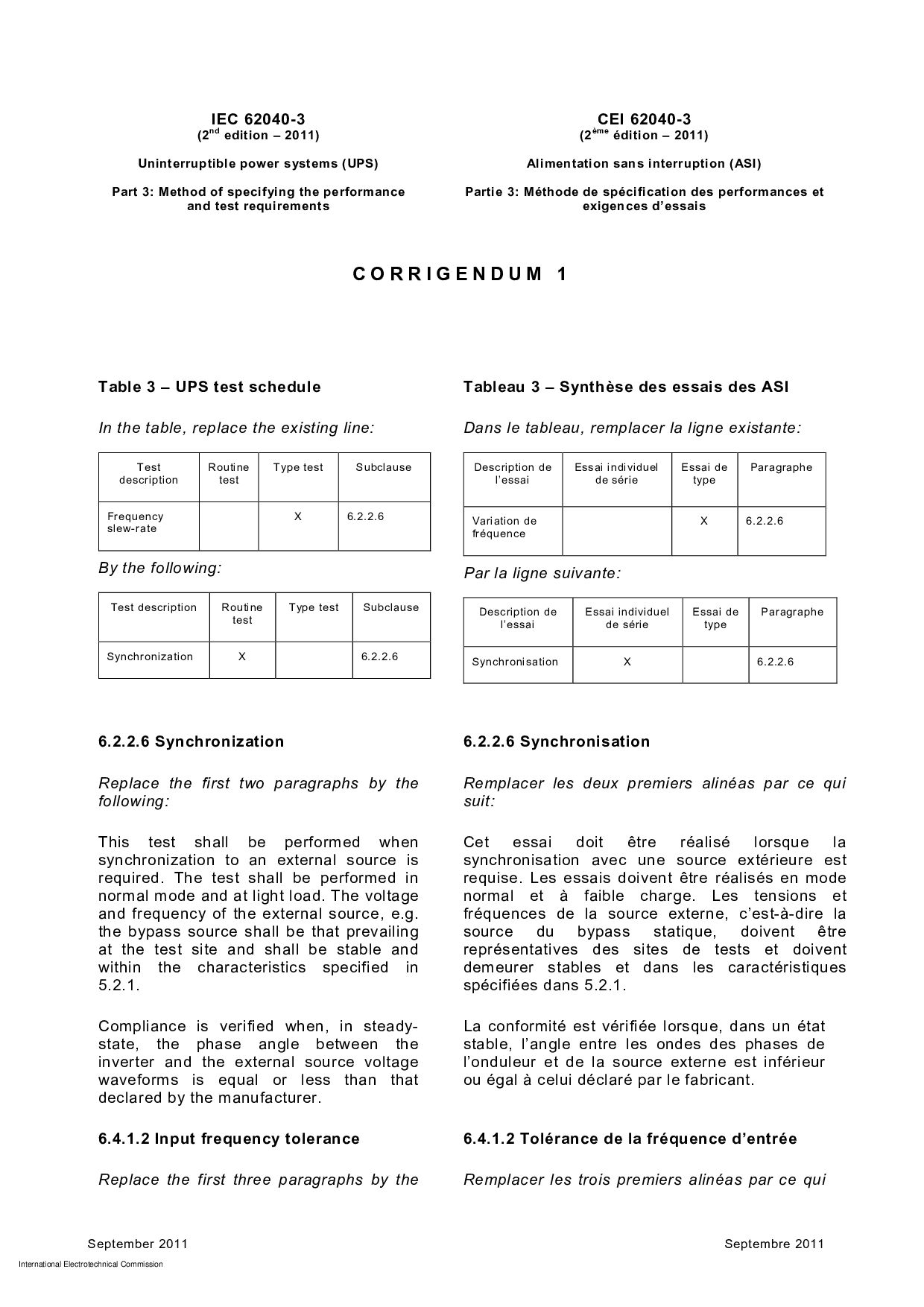 IEC 62040-3:2011/COR1:2011封面图