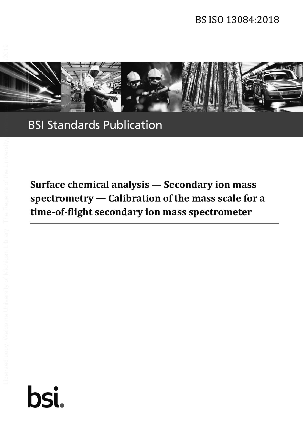 BS ISO 13084:2018封面图