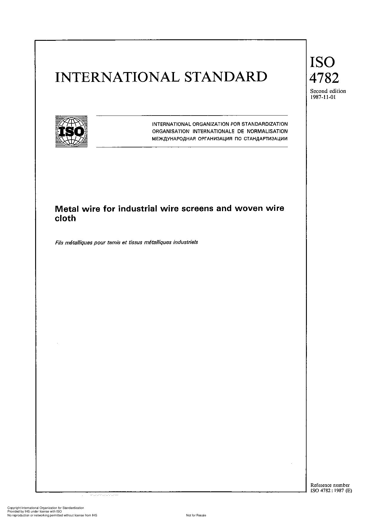 ISO 4782:1987封面图