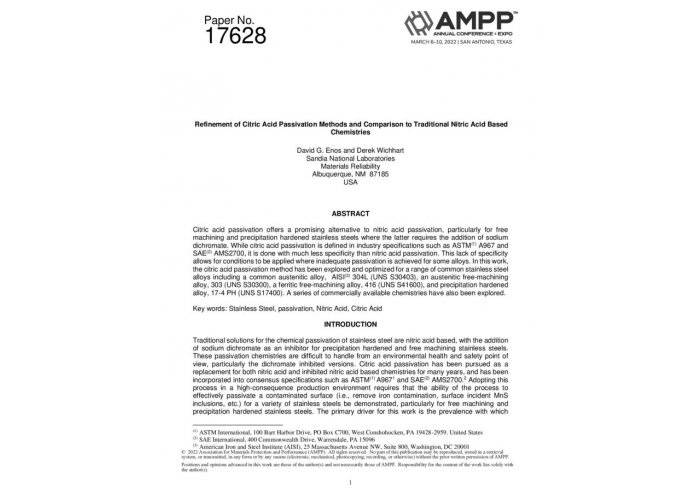 AMPP Paper 17628-2022 AMPP Paper 17628-2022 标准