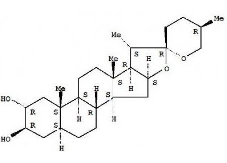 上海同田标准品吉托皂苷元（芰脱皂甙元）Gitogenin511-96-6中草药对照品中药对照品