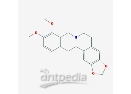 上海同田标准品四氢小檗碱Tetrahydroberberine522-97-4中草药对照品中药对照品