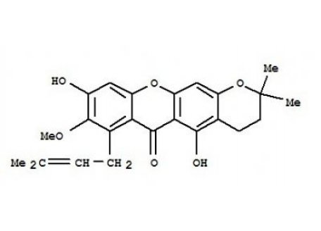 上海同田标准品3-异倒捻子素3-isomangostin19275-46-8中草药对照品中药对照品