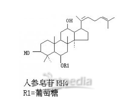 上海同田标准品人参皂苷Rh4GinsenosideRH4中草药对照品中药对照品