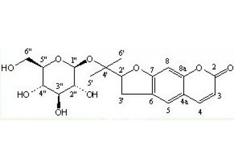 上海同田标准品紫花前胡苷Nodakenin495-31-8中草药对照品中药对照品