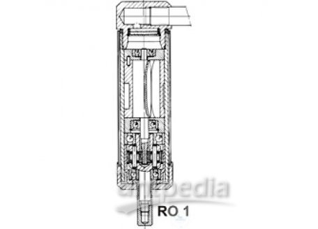 STIRRER COMPRESSED AIR RO 24, OVERALL   LENGTH: 155 MM  0,2 - 6 BAR