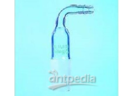 SUCTION TUBE, WITH CONE,BENT ST 14/23