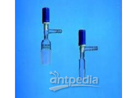 SUCTION TUBE, WITH NEEDLE  VALVE STOPCOCK, CONE ST 14/23