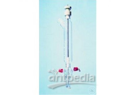 FUNNELS FOR SOLID, FOR POWDERY SUBSTNACES,  HORIZONTAL VERSION,  CONE AND SOCKET ST 29/32 , 250 ML