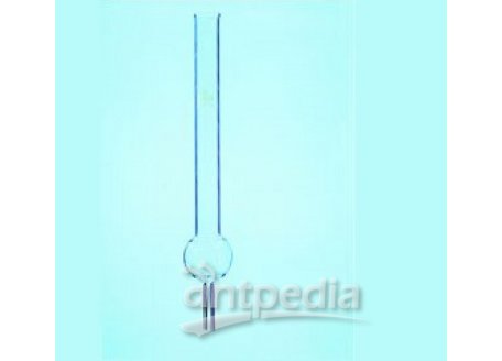 DRYING TUBES, WITH 1 BULB, STRAIGHT,  LENGTH: 100 MM, I.D. 13 MM