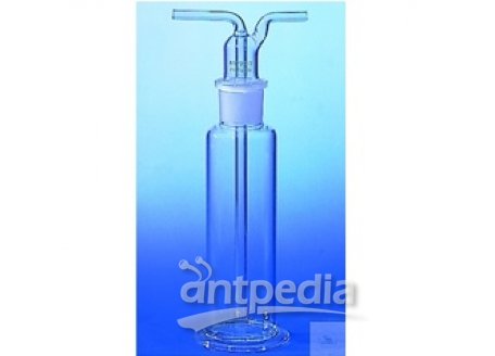GAS WASHING BOTTLES, DRECHSEL,  500 ML, ST 29/32, WITHOUT SINTERED DISC
