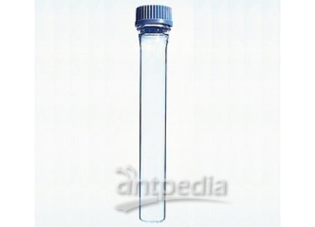 HYBRIDIZATION BOTTLE 38 X 150 MM,  WITH GL 45 CAP AND SILICONE SEALING  BOROSILICATE GLASS