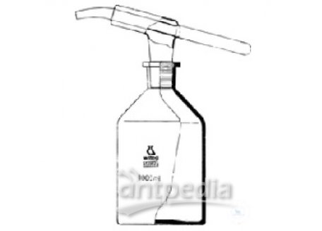 SPARE RESERVOIR BOTTLE 1 L,  FOR AUTOMATIC PIPETTES,  ST 29/32