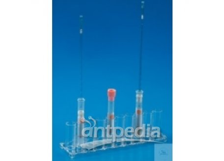 HOLDER WITH NUMERIAL CODE 1-10 FOR 10 TUBES,   FOR BLOOD SEDIMENTATION PS/PD ACC. TO WESTERGREN    P