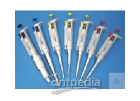 Microliter pipette, "WITOPET" variable, volume 0,5 - 10 μl,   conformity certified, type PL 10