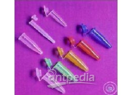REACTION VESSELS, 1,5 ML, PP,  DISPOSABLE, WITH AFFIXED LID,  (CAN BE PERFORATED), GREEN,  DUSTFREE