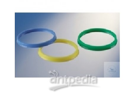 POURING RINGS, GL 45, PP, GREEN,   AUTOCLAVEABLE, PACK = 10 PCS.