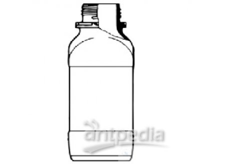 SQUARE BOTTLES, WIDE MOUTH, CLEAR-GLASS,   WITHOUT POURING RING AND DUSTPROOF CAP    CAPACITY 100 ML