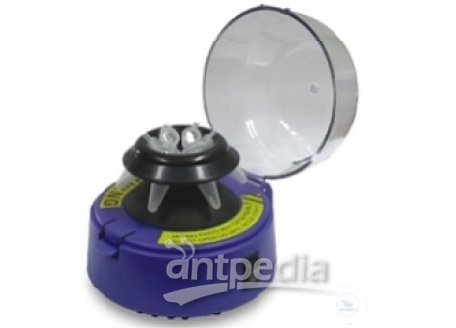 MINI-CENTRIFUGE WITH 2 ROTORS FOR  RACTION- AND PCR-VESSELS  230V, 50/60 HZ