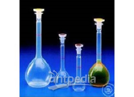 VOLUMETRIC FLASKS,  NARROW NECK,WITH RINGMARK  AND ST-STOPPER 19  500 ML, H 270 MM; PMP