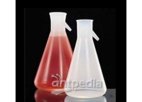 FILTERING FLASK 1000ML, PP, FOR VACUUM FILTRATION,  NARROW MOUTH, TRANSPARENT, WITH ST-STOPPER 34,5