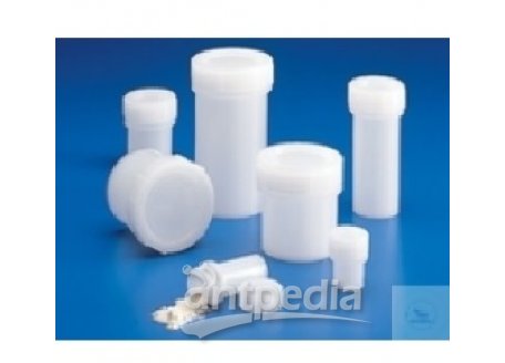 CONTAINERS,WITH SCREW CAP,PE,  180 ML, OD. 55 MM, HEIGHT 108 MM