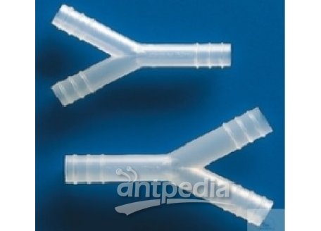 CONNECTING TUBES, Y-SHAPE, PP, TUBING I.D. 6-7 MM