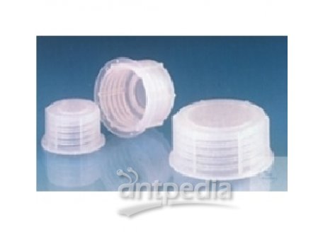 SCREW CAP FOR BOTTELS,PE,ROUND,  WIDE MOUTH,TRANSOARENT  50 ML, GL 32, HEIGHT 77 MM,  O.D.39 MM