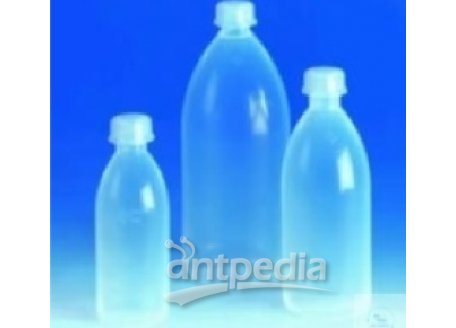BOTTLES,(FEP),NARROW NECK, HIGH RESISTANCE  BOTH TO HEAT + CHEMICALS ATTACKS,  1 000 ML, WITH SPECIA