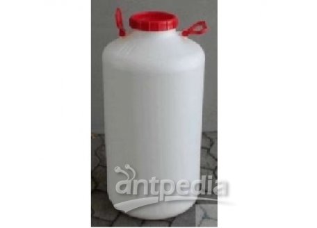 CARBOYS, PE, WIDEMOUTHED,ROUND,  WITH SCREW-CAP, 50 L