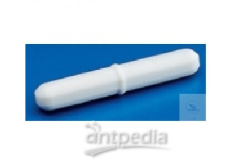 MAGNETIC STIRRING BARS, PTFE, CYLINDRICAL,   WITH RING, O.D. 8 MM, LENGTH 40 MM