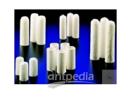 EXTRACTION THIMBLES, MADE OF FAT-FREE FILTER PAPER,   FOR EXTRACTOR CAPACITY 250 ML, I.D. 33 MM, HEI