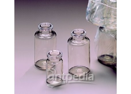 未灭菌，血清瓶，Crimp Finish，聚对苯二酸乙二醇酯共聚物，10毫升容量，每箱1260