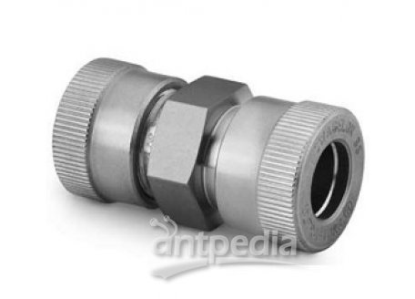 Stainless Steel Ultra-Torr Vacuum Fitting， Union， 1/4 in. Tube OD