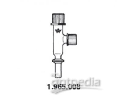 ADAPTER, STRAIGHT, WITH  SIDE TUBE, 1 GL 18/10,  1 FA 10, 1 GL 14/6