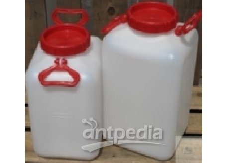 CARBOYS, PE,WIDE MOUTH, TETRAGONAL,  WITH SCREW-CAP, 25 L
