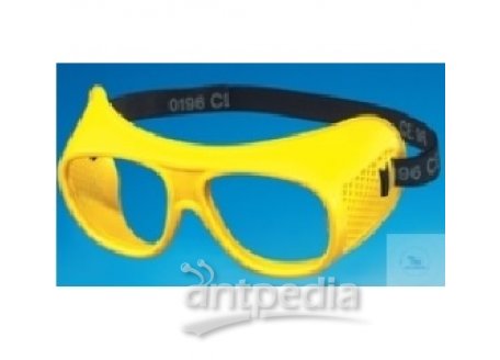 LABORATORY PROTECTION GOGGLES,   MADE OF SOFT PLASTIC