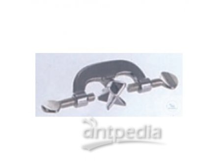 Bosshead double-cross, stainless steel, 90°+180°,   for rods up to ? 16,5 mm