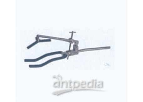 3-Finger-clamp, aluminium, length 130 mm,   opening up to 125 mm ?, finger with silicone-coating