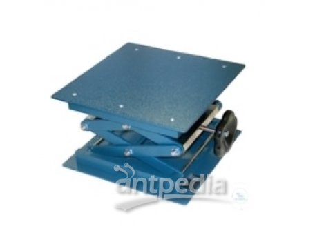 LABORATORY SUPPORT, SIZE OF PLATE 300 X 330 MM,  ADJUST.FROM 130-470 MM