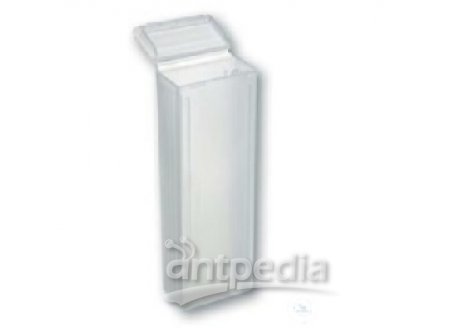 STORAGE- AND DESPATCH BOX F.SLIDES,  PLASTIC, TRANSPARENT WITH LID, FOR  5 MICRO SLIDES