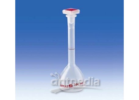 Volumetric flask, PMP, class B, with stopper NS 19/26, PP, 500 ml