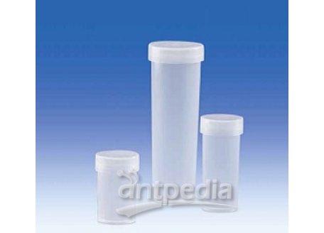 Sample vial, PP, with tight fitting cap, PE-LD, 5 ml