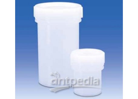 Sample container, PE-HD, with screw cap, PE-HD, heavy duty, 5 ml