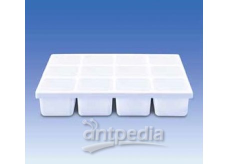 Compartment tray, PVC, 12 cavities, 410 x 300 mm