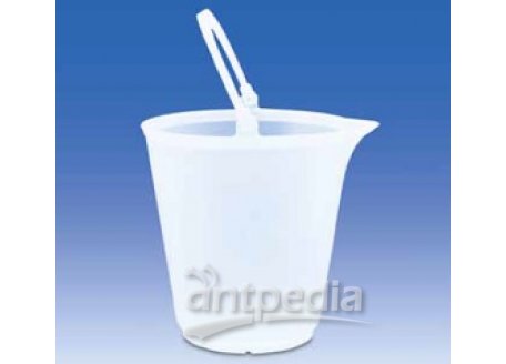 Bucket, PP, translucent, with pouring lip, graduated, 12 l